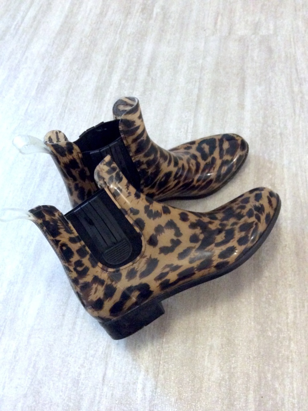 London Fog Waterproof Rain Booties Size 8